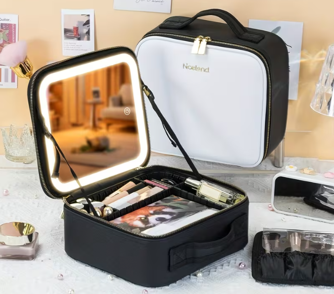 LUXEAURA™ Portable Lighted Makeup Bag